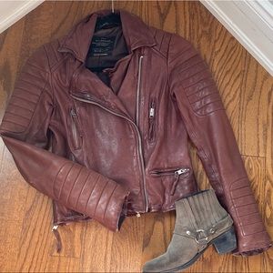 ALLSAINTS leather jacket